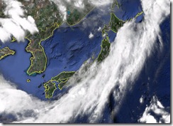 日食時の雲の様子(日本) 日食時の雲の様子(日本)