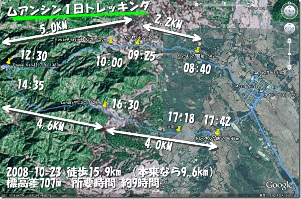 ムアンシン１日トレッキング